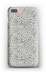 Various dots on grey case IPhone 7 Plus