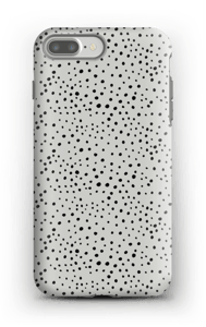 Various dots on grey case IPhone 7 Plus tough