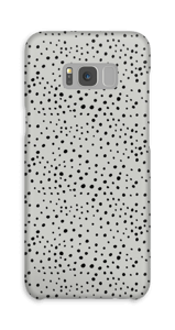 Prikker på grått deksel Galaxy S8 Plus