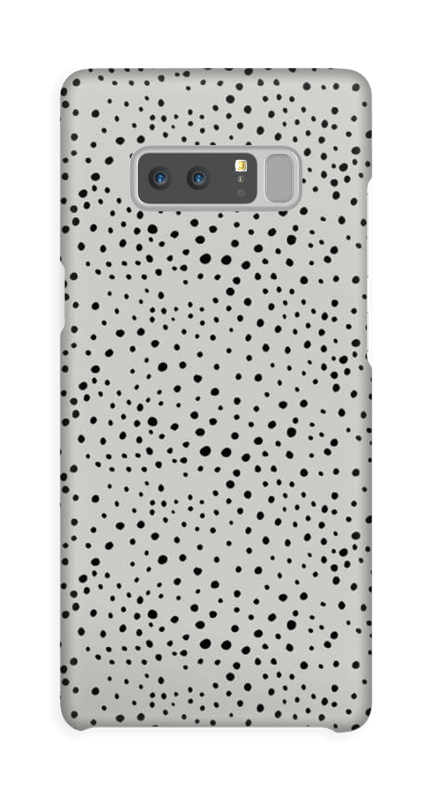 Prikker på gråt cover Galaxy Note8