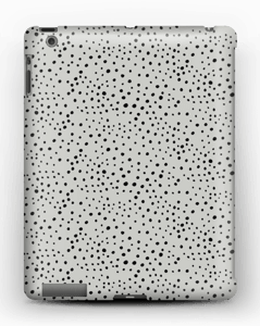 Prikker på grått deksel IPad 4/3/2