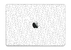 Small black dots on white Skin MacBook Pro 13” 2016-