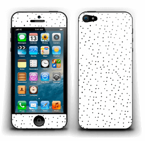 Small dots on white Skin IPhone 5