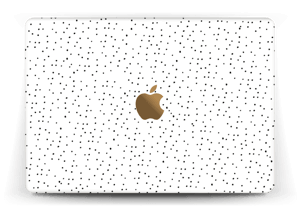Small black dots on white Skin MacBook 12”
