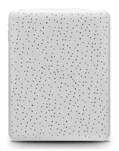 Small black dots on grey Skin IPad 1