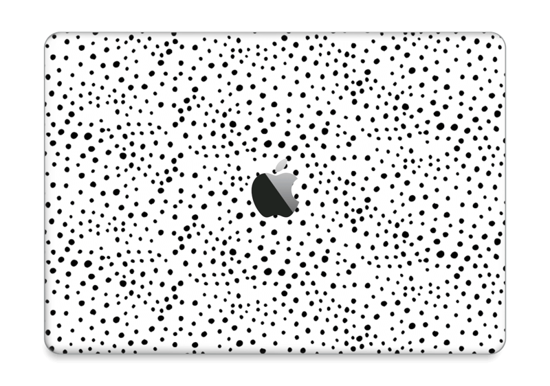 Prikker på hvitt Skin MacBook Pro 13” 2016-