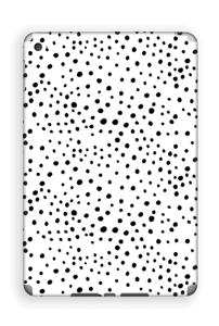 Black dots on white Skin IPad Mini 4