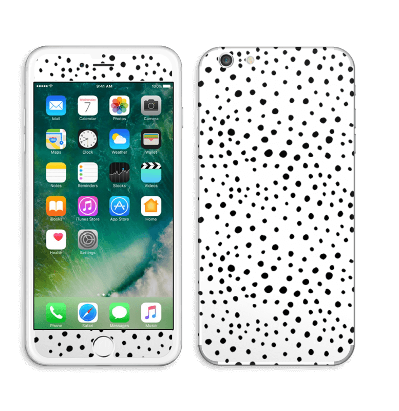 Prikker på hvitt Skin IPhone 6 Plus