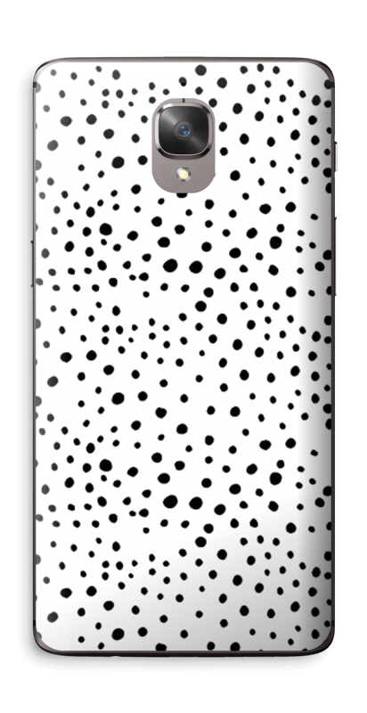 Prikker på hvitt Skin OnePlus 3
