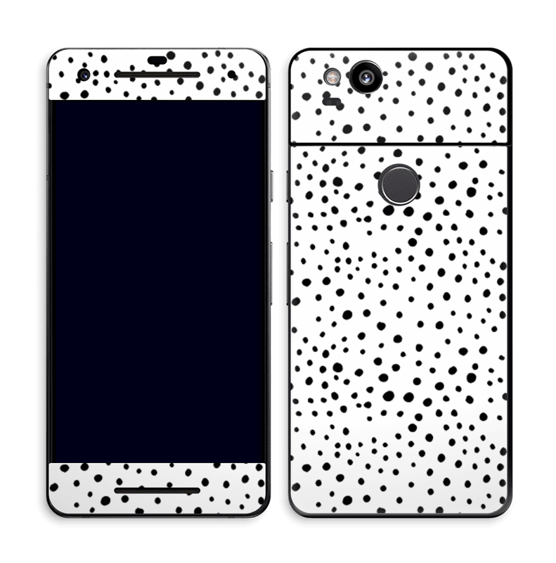Prikker på hvitt Skin Pixel 2