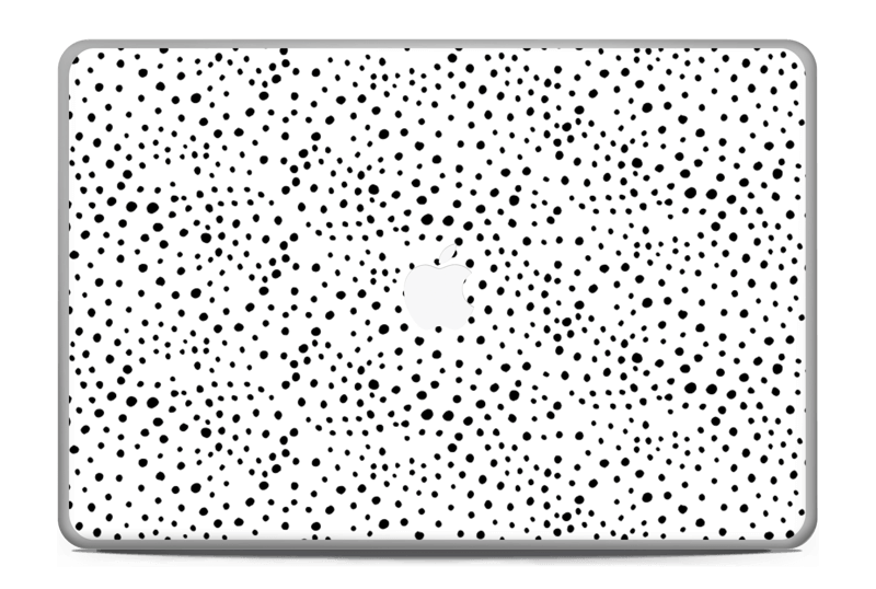 Prikker på hvitt Skin MacBook Pro 17” -2015