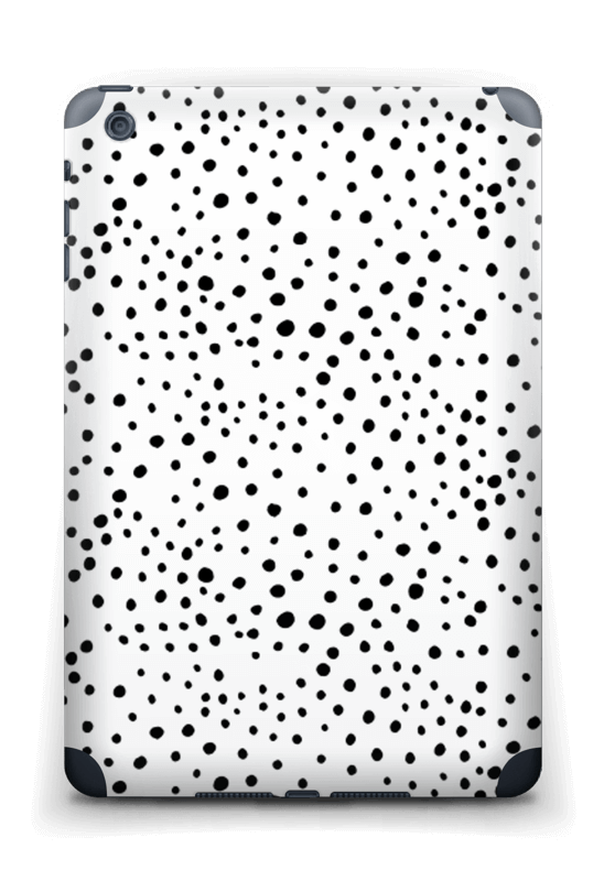 Prikker på hvitt Skin IPad mini 2 back