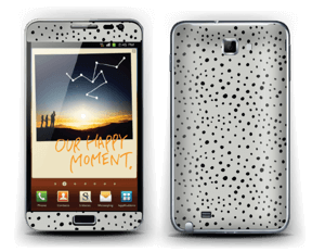 Various black dots Skin Galaxy Note