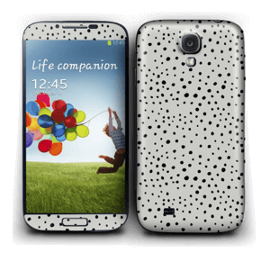 Various black dots Skin Galaxy S4