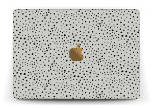 Black dots on grey Skin MacBook 12”