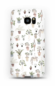 Ruukkukasvit kuoret Galaxy S7 Edge