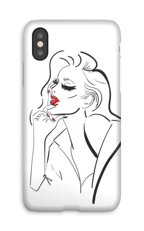 Fashion deksel IPhone X