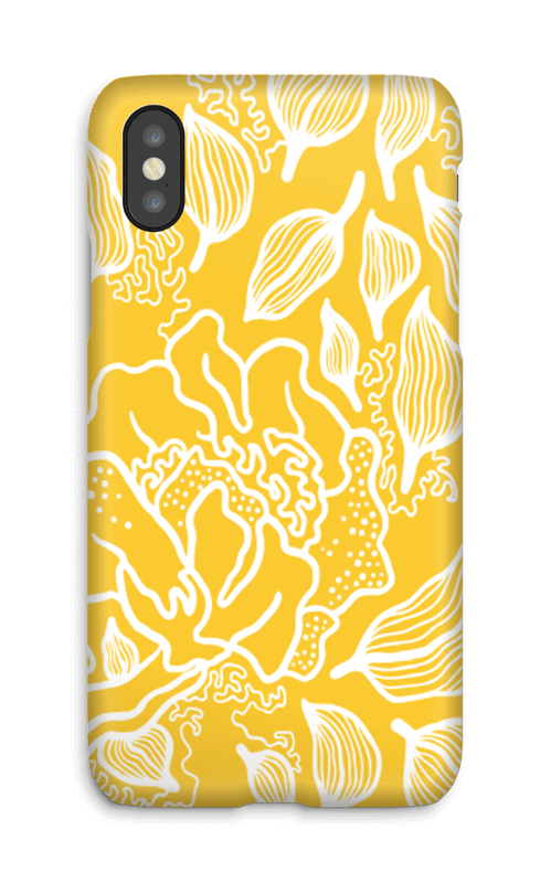 Blomster deksel IPhone X