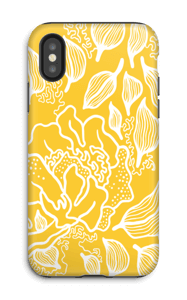Blomster deksel IPhone X tough