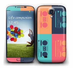 Boombox World Skin Galaxy S4