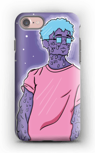 Melting guy blue  deksel IPhone 7 tough