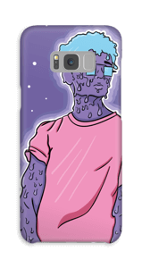 Melting guy blue  deksel Galaxy S8 Plus