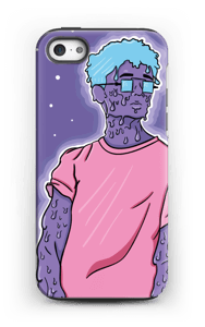 Blue Melting Guy  case IPhone 5/5s tough