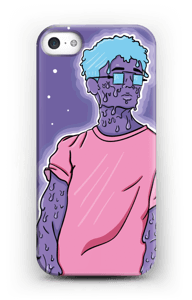 Melting guy blue  deksel IPhone SE