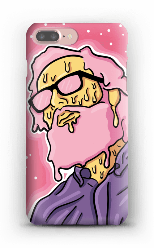 Melting guy pink deksel IPhone 7 Plus