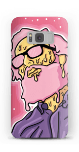 Pink Melting Guy  case Galaxy S8