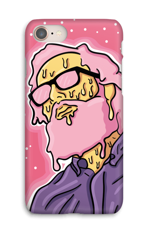 Melting guy pink deksel IPhone 8