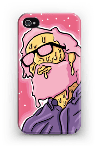 Melting guy pink deksel IPhone 4/4s