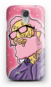 Melting guy pink deksel Galaxy S4