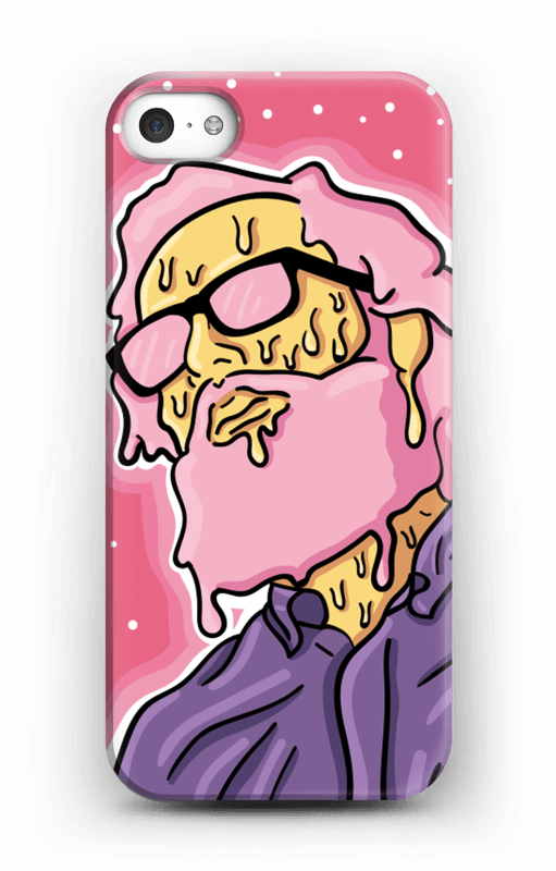 Melting guy pink deksel IPhone SE