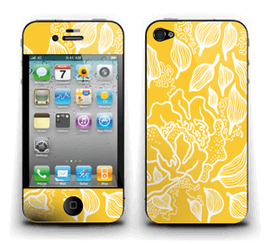 Yellow Flowers  Skin IPhone 4/4s