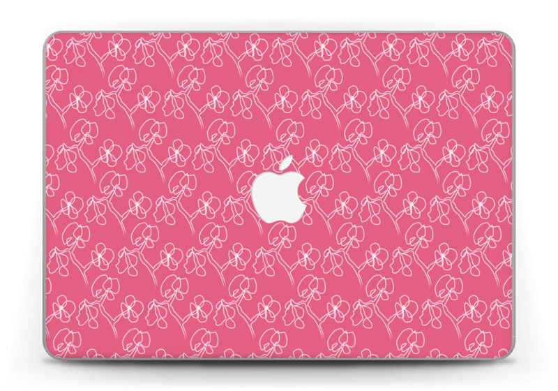 Fleurs Abstraites Rose Skin MacBook Pro Retina 13” 2015