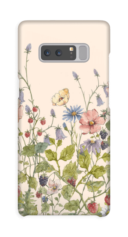 Vilde blomster deksel Galaxy Note8