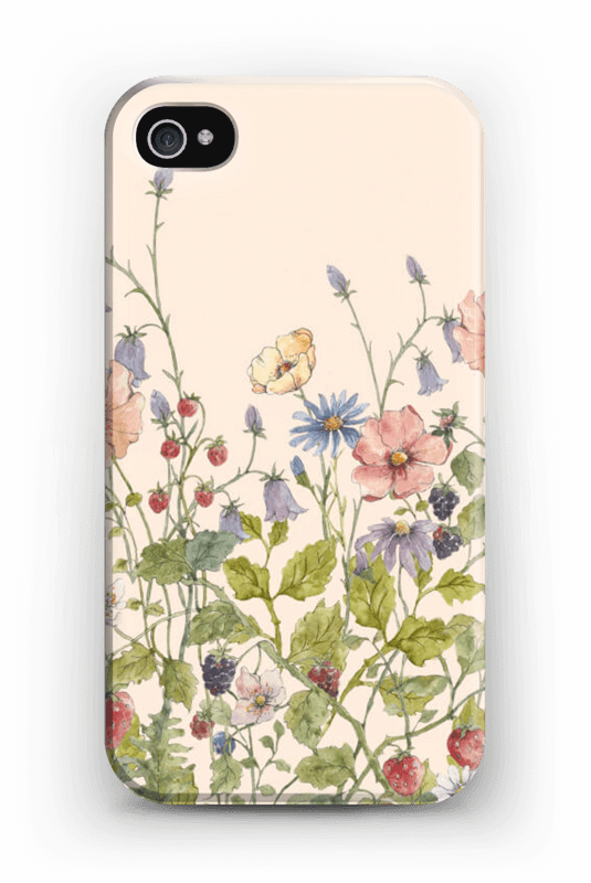 Vilde blomster deksel IPhone 4/4s