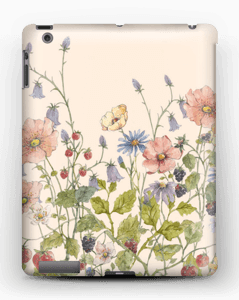 Vilde blomster deksel IPad 4/3/2
