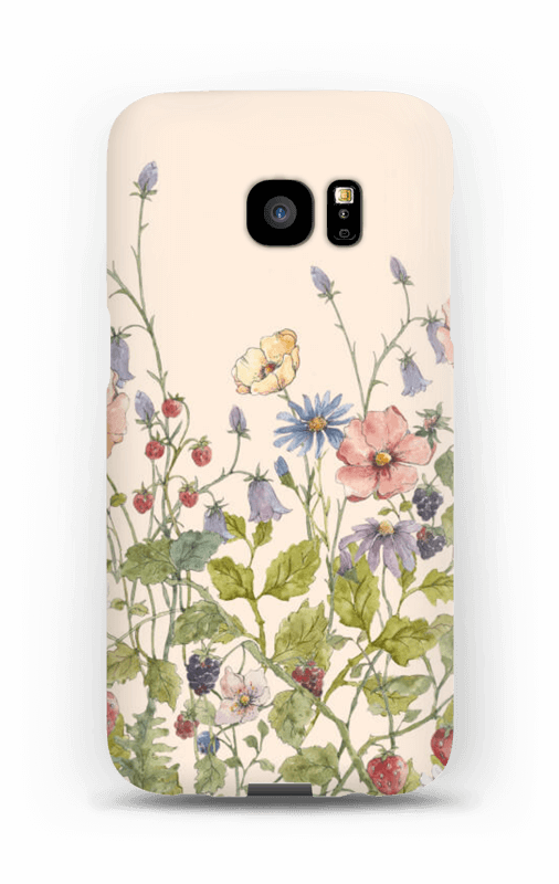 Vilde blomster deksel Galaxy S7 Edge