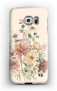 Vårblomster  deksel Galaxy S6 Edge