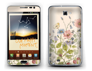 Wild Flowers  Skin Galaxy Note