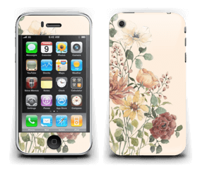 Wild Flowers Skin IPhone 3G/3GS