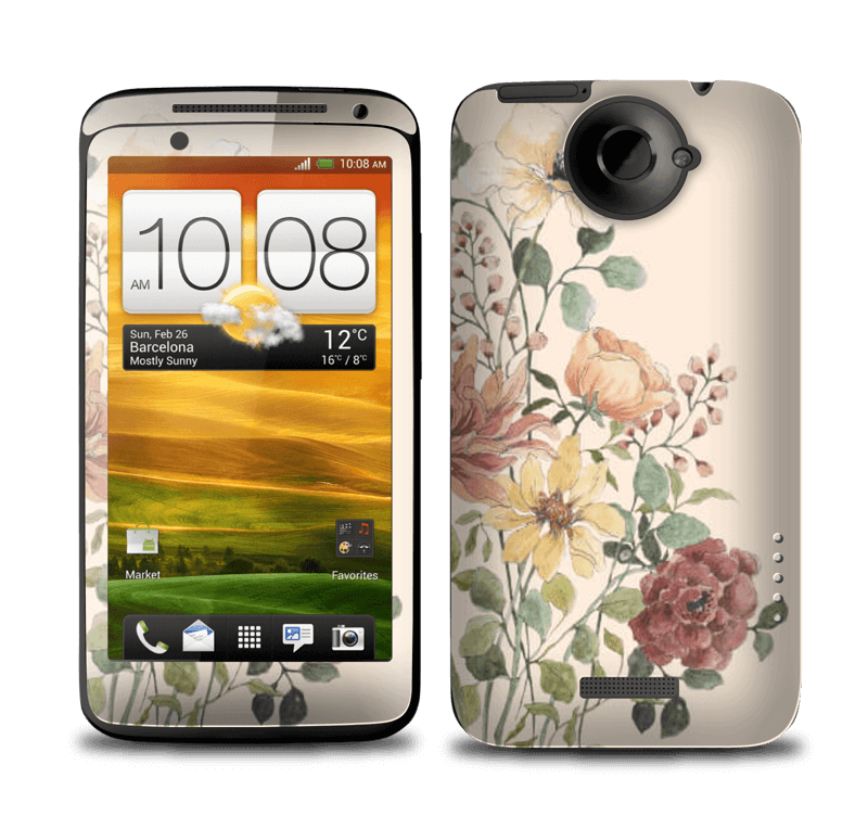 Vil blomsterbukett Skin One X