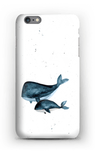 To hvaler deksel IPhone 6s Plus