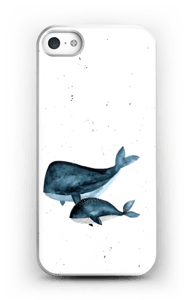 To hvaler deksel IPhone SE