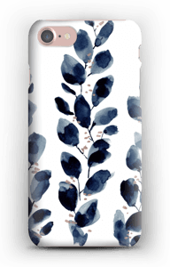 Blå løv deksel IPhone 7