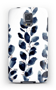 Blue leaf case Galaxy S5