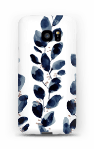 Blå løv deksel Galaxy S7 Edge
