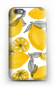 Keltaiset sitruunat kuoret IPhone 6 Plus tough